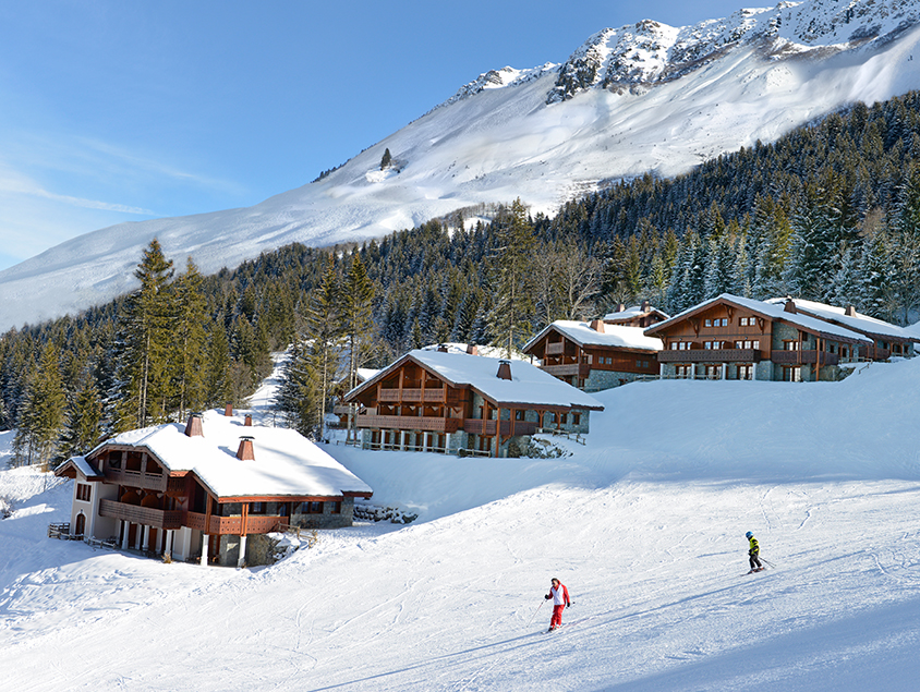 The Valmorel קלאב  מד סקי צרפת  Chalets.jpg