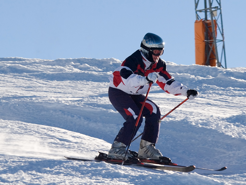גלישת סקי La Plagne צרפת
