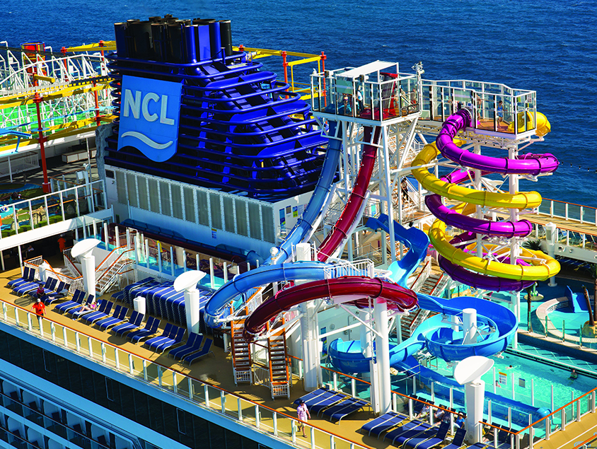 מגלשות בנורוויג'ן קרוז ליין