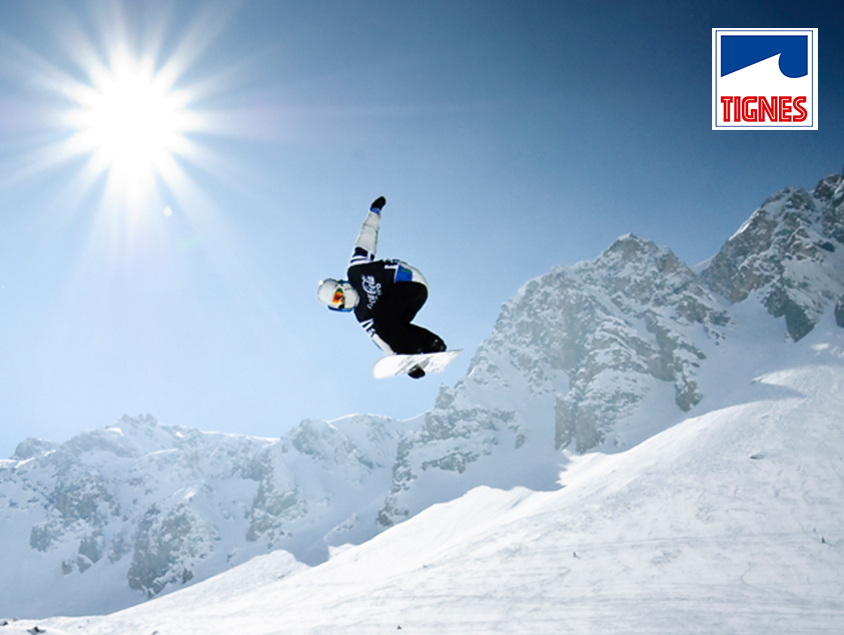 סקי באתר טין צרפת