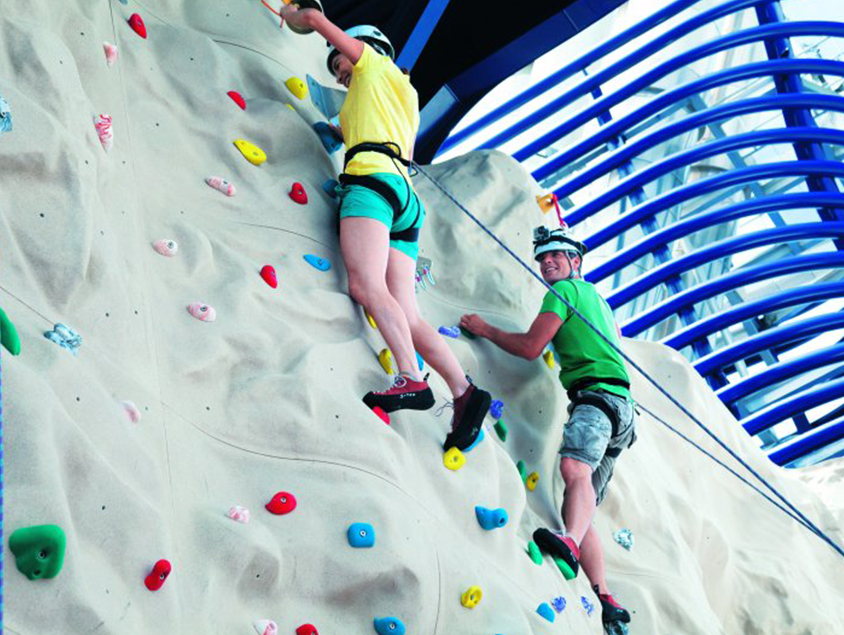 קיר טיפוס בנורוויג'ן קרוז ליין