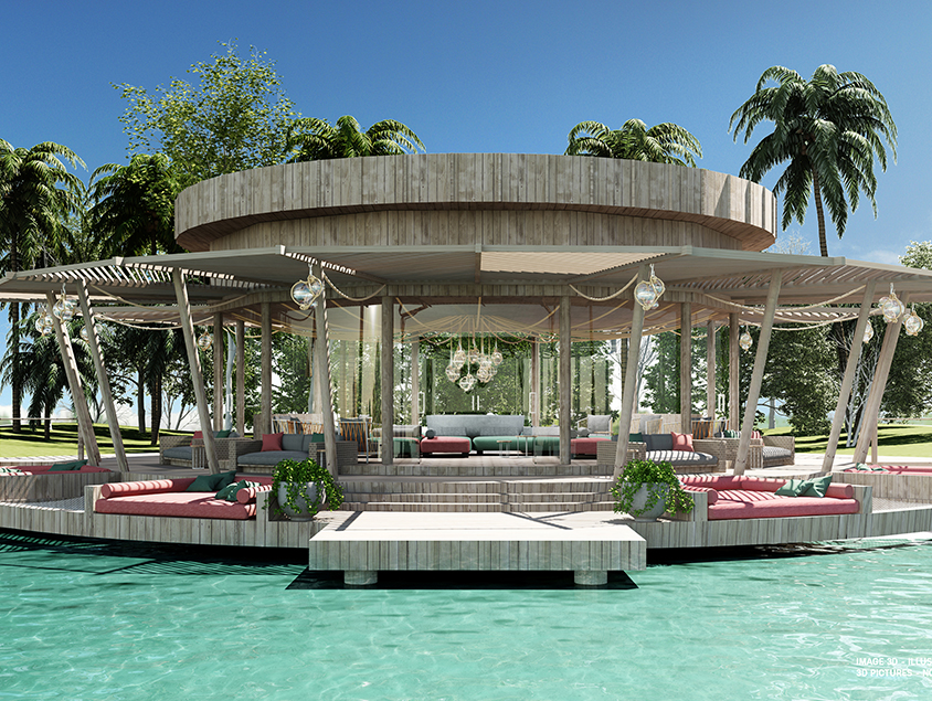 מנוחה על המים קלאב מד Kani האיים המלדיבים