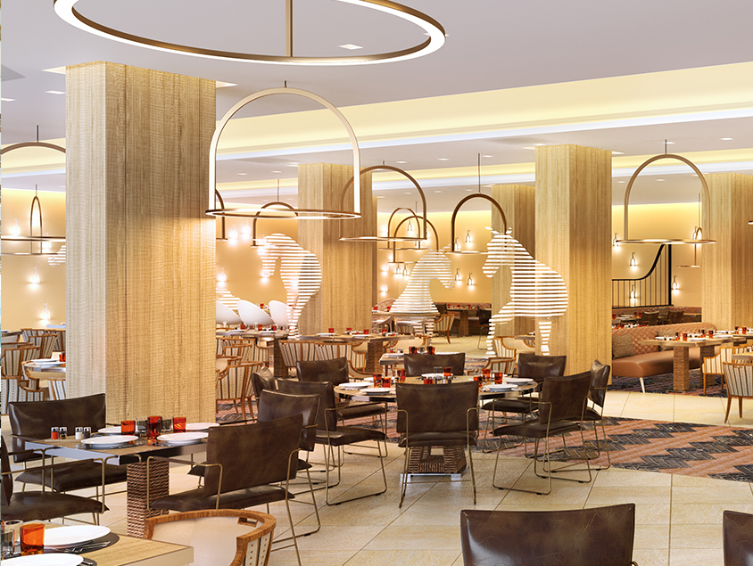 חדר אוכל קלאב מד Magna Marbella ספרד