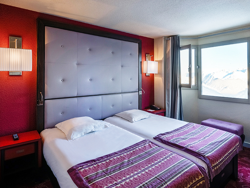 חדר קלאב מד סקי La Plagne 2100 צרפת