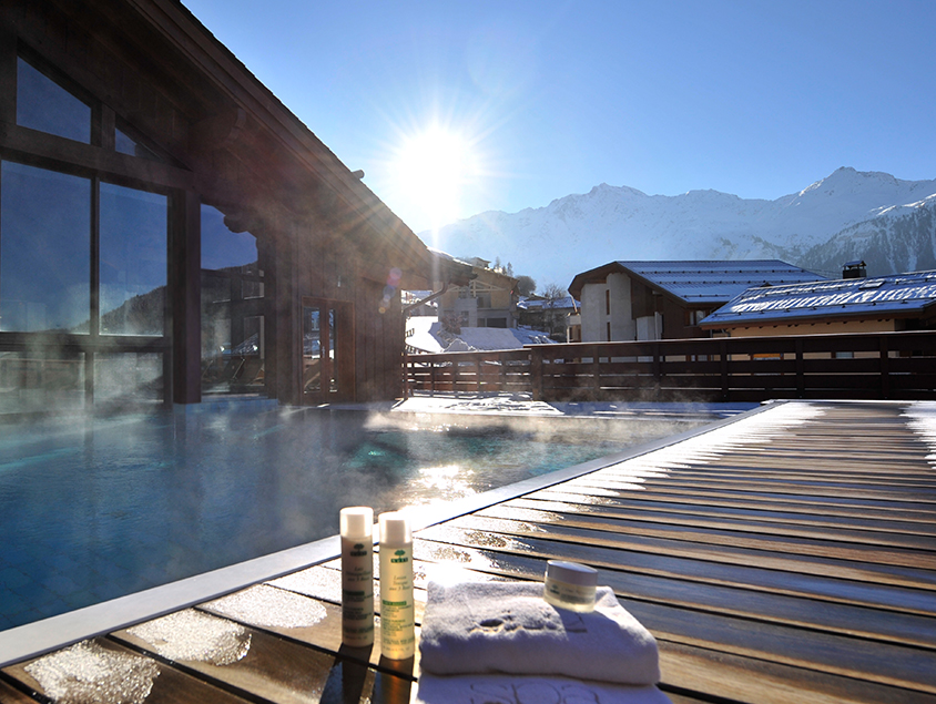 בריכה חיצונית קלאב מד סקי Peisey Vallandry צרפת