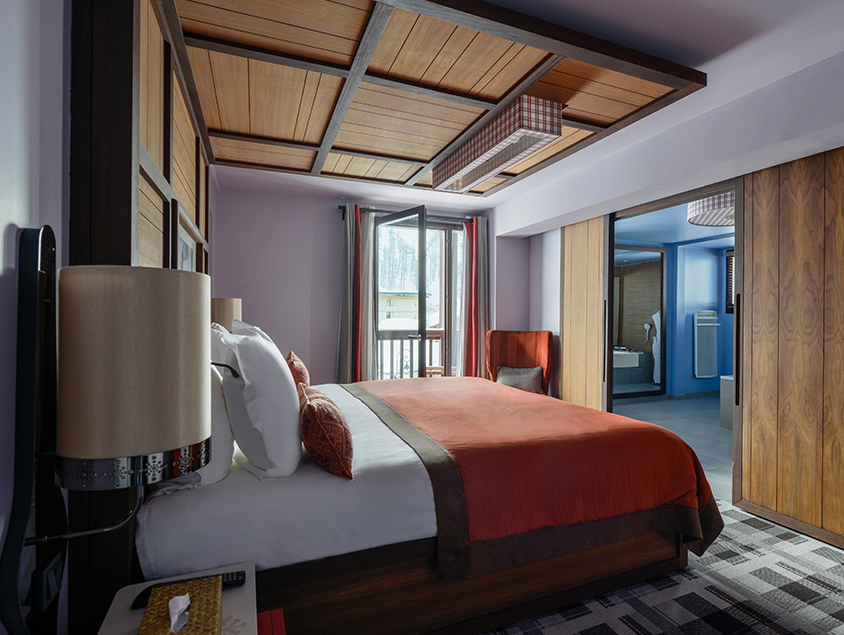 חדר קלאב מד סקי Val d'Isère צרפת